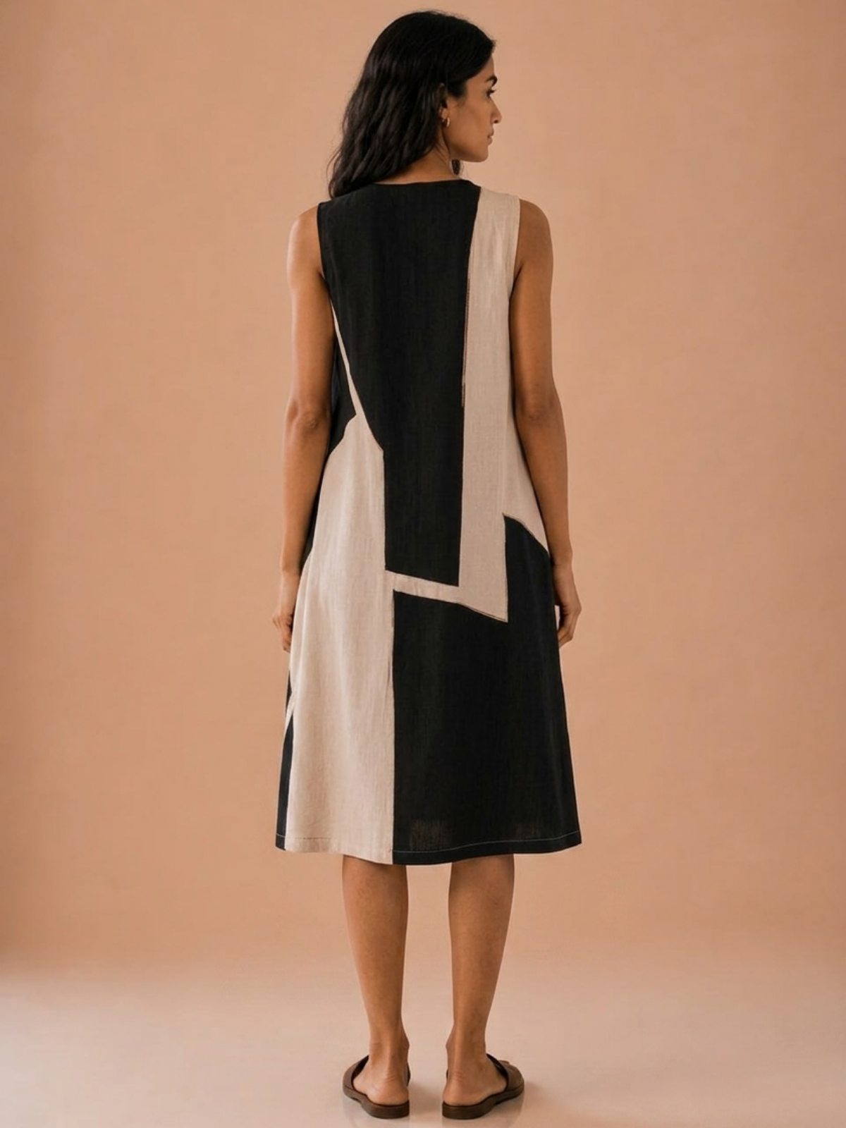 Monochrome Muse Dress