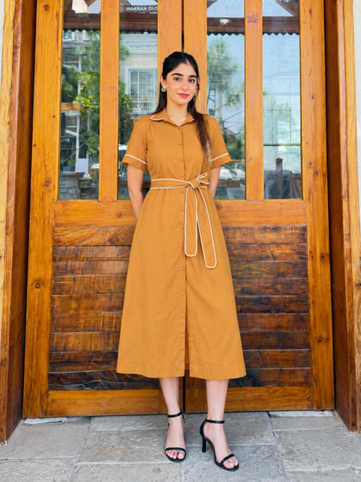 Sunlit Crochet Dress