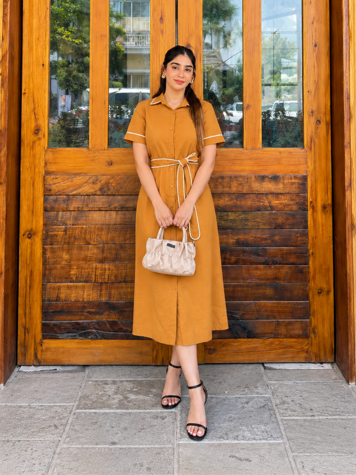 Sunlit Crochet Dress