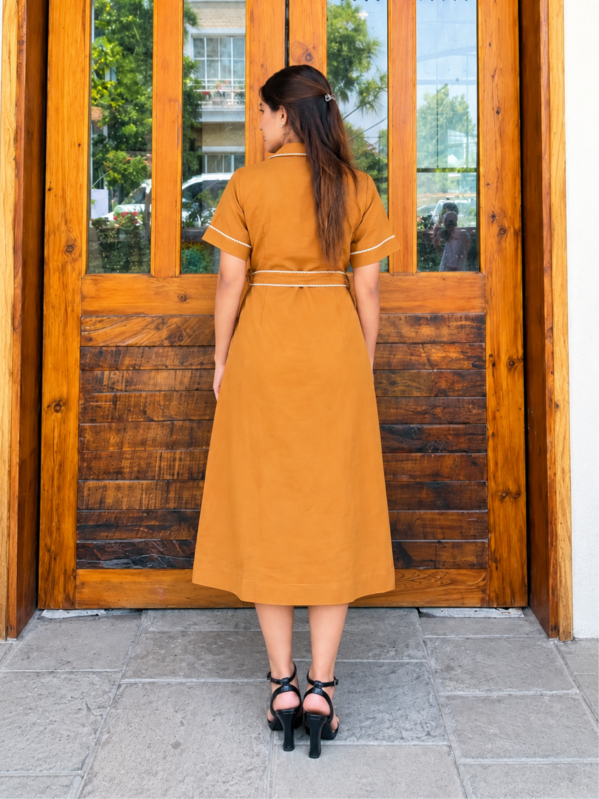 Sunlit Crochet Dress