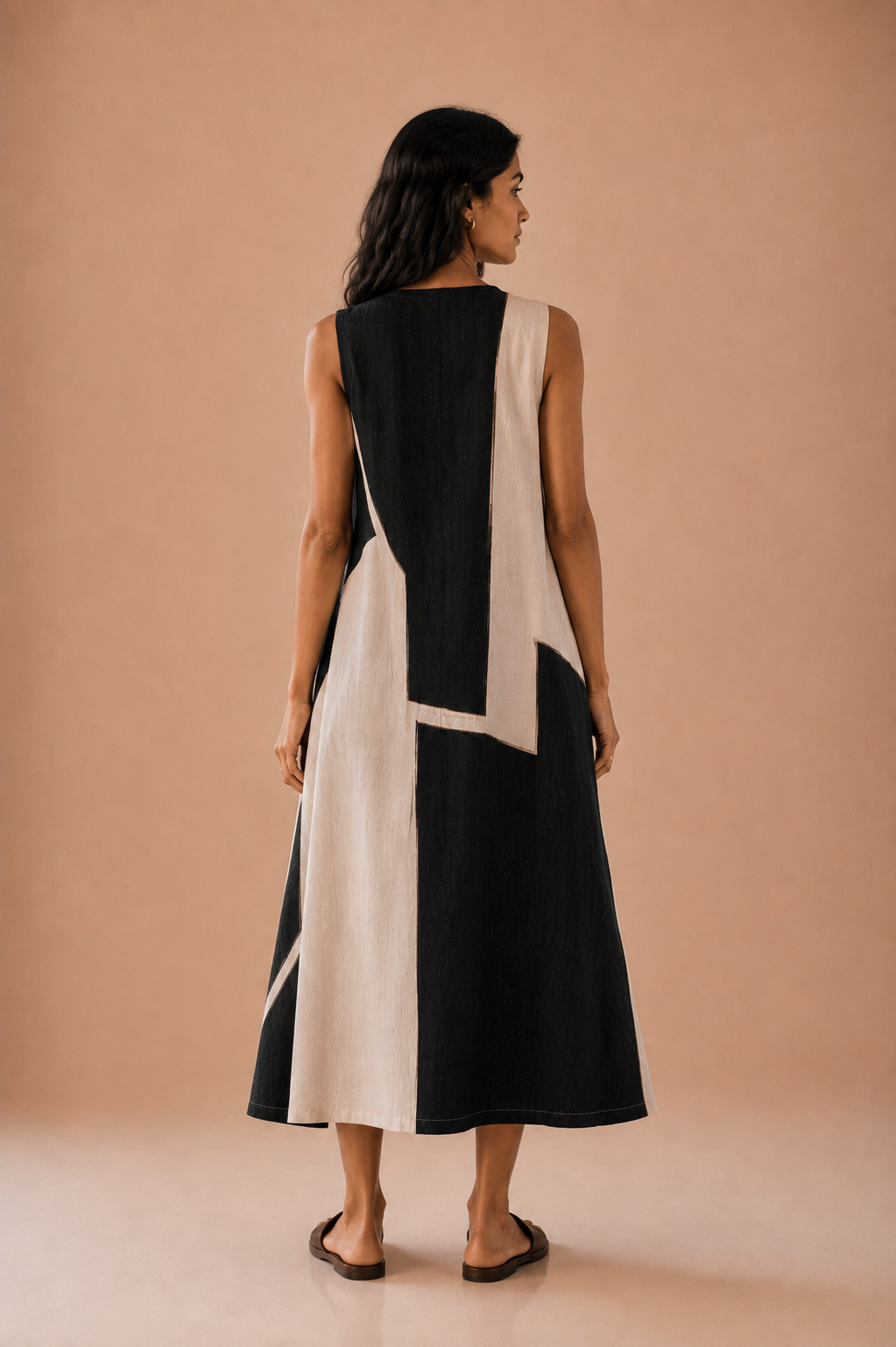 Monochrome Muse Dress