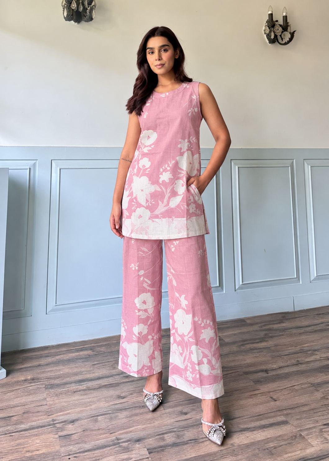 Blush Petal Pink Co-ord Set