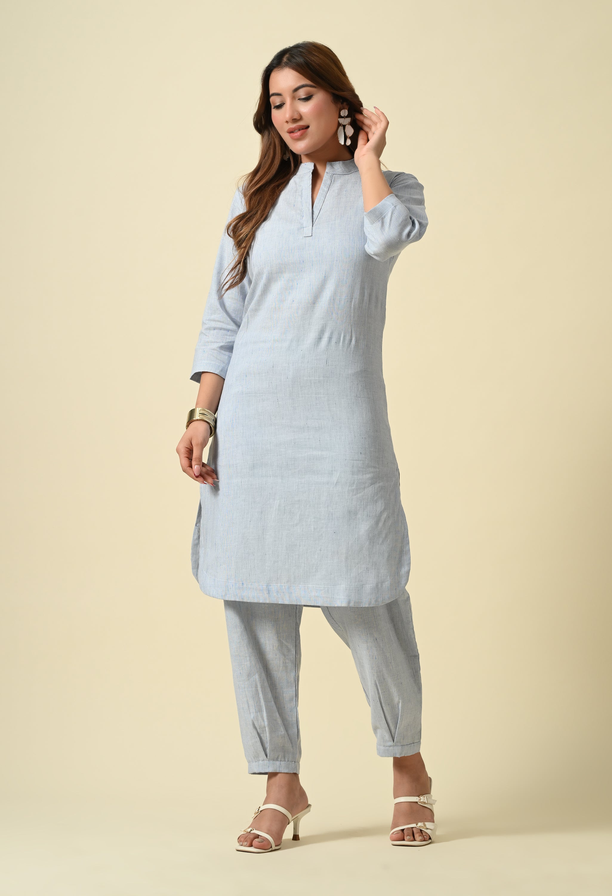 Mist Linen Co-ord Set