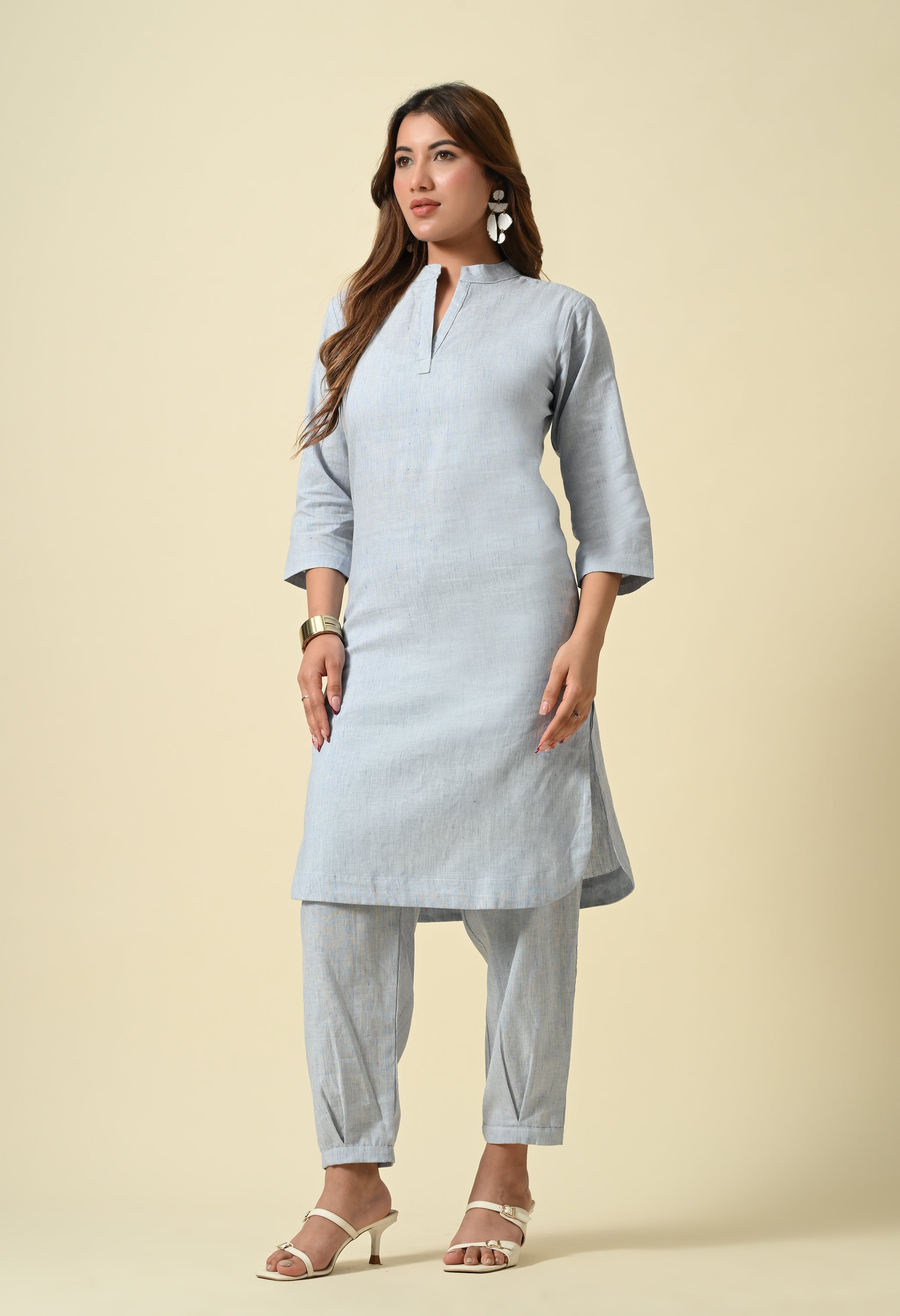 Mist Linen Co-ord Set