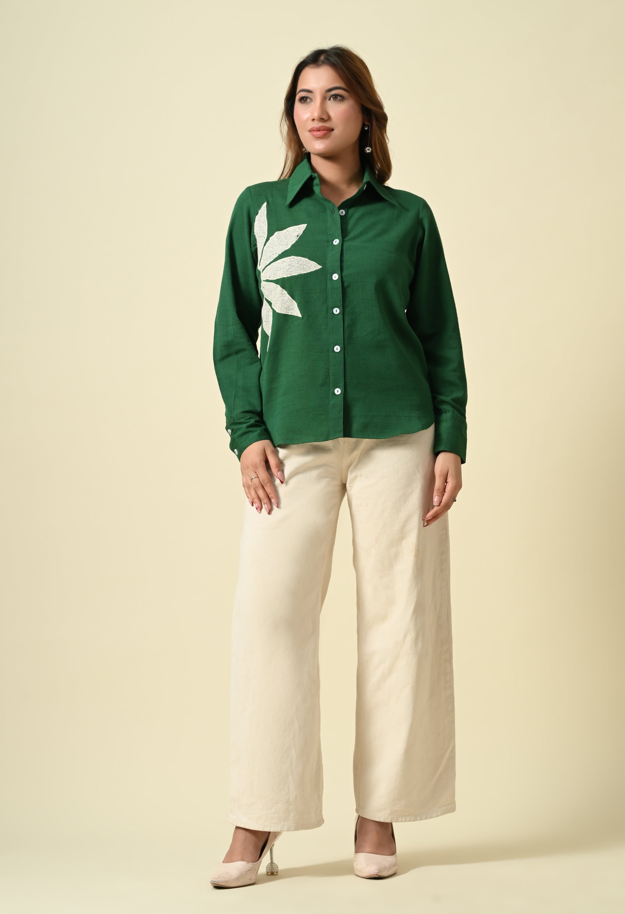 Emerald Patch Shirt