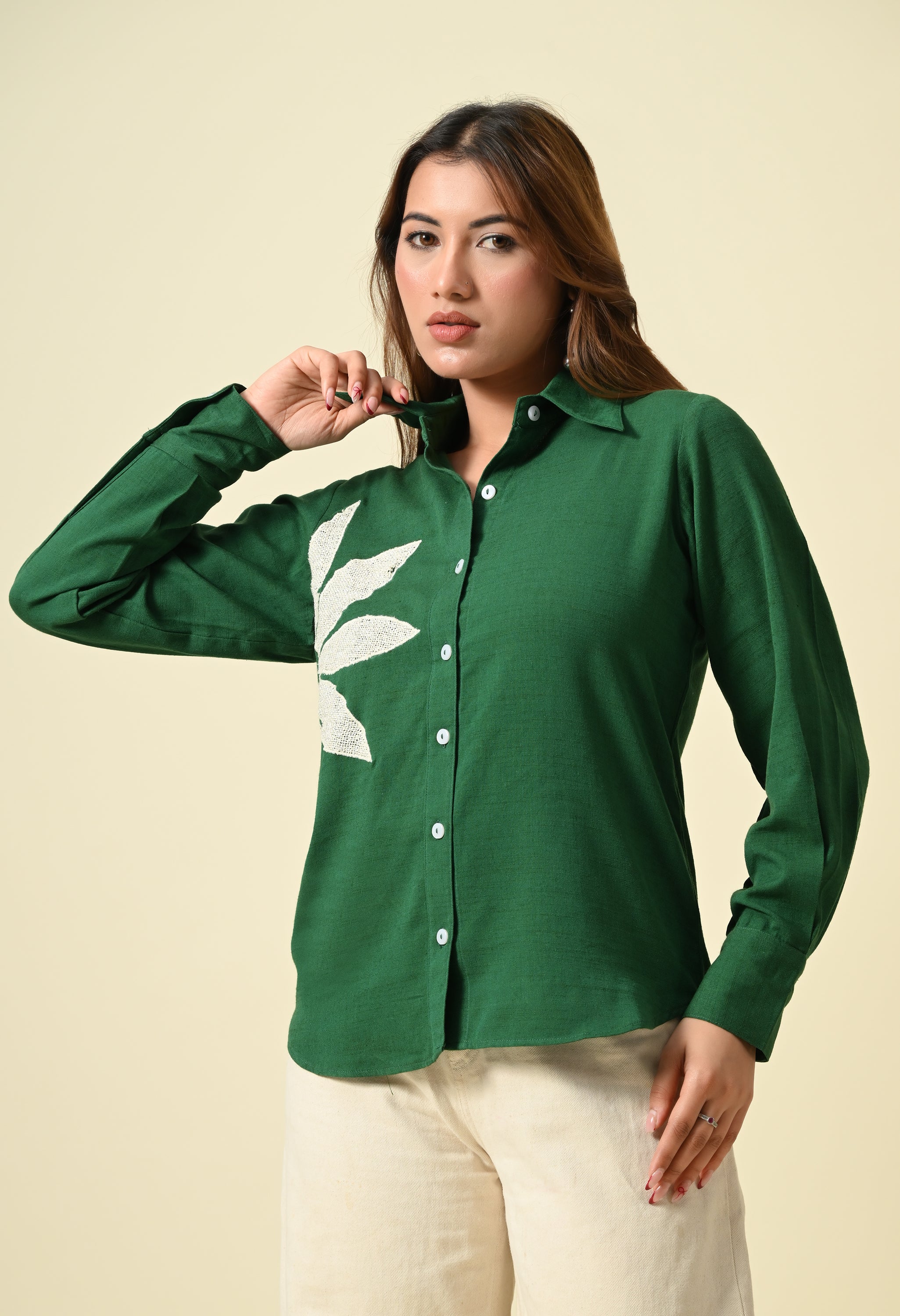 Emerald Patch Shirt