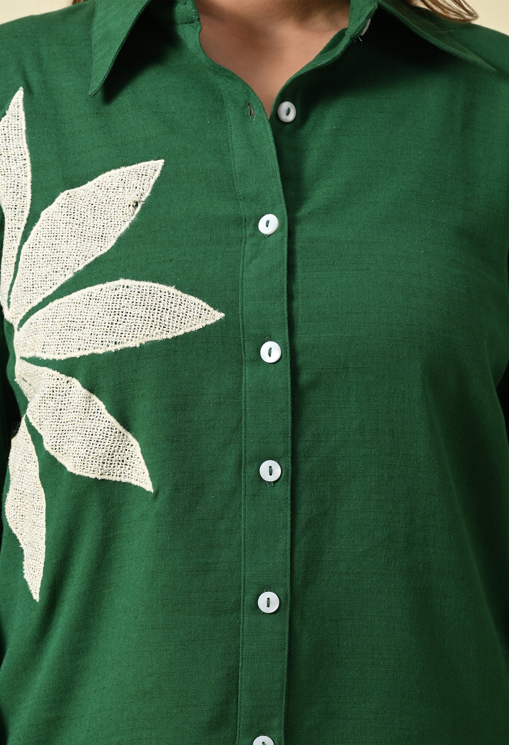 Emerald Patch Shirt