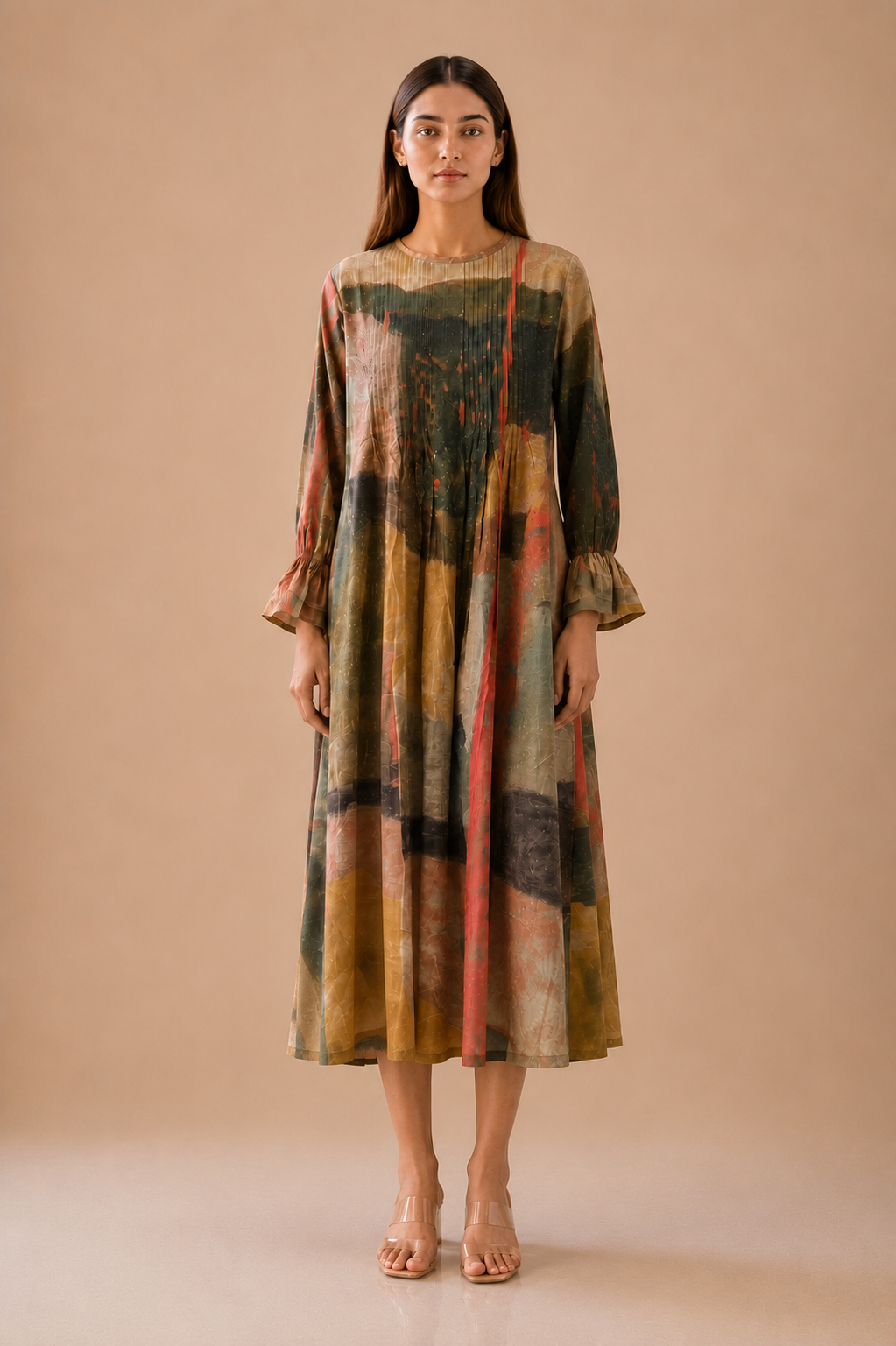 Autumn Canvas Dress