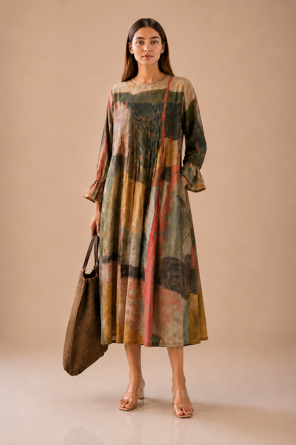 Autumn Canvas Dress